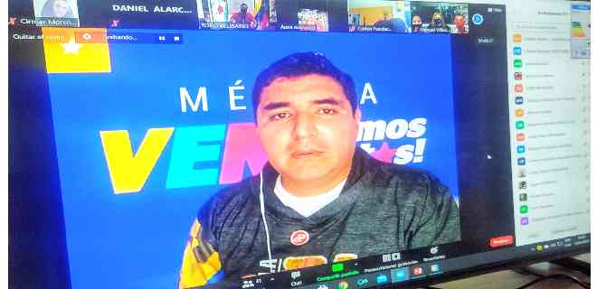 Jehyson Guzmán llama a permanente vigilancia de bases revolucionarias