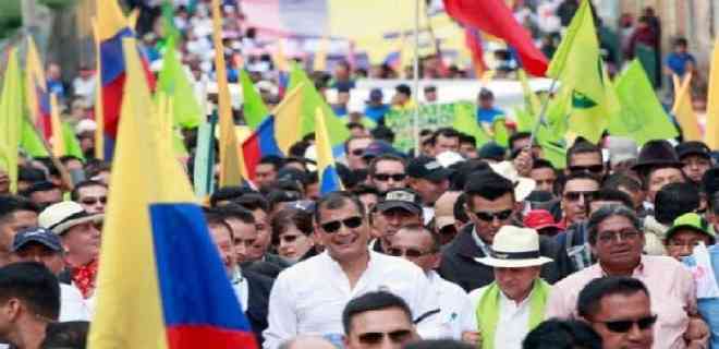 Movimiento de Correa aspira a replicar en Ecuador triunfo del MAS en Bolivia