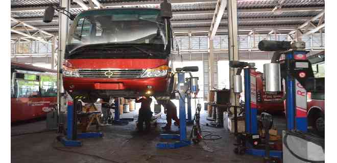 Avanza recuperación de unidades de Trolebús Mérida tras adquisición de insumos en Planta Yutong