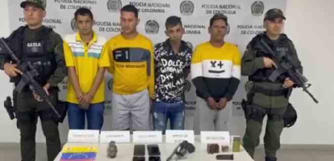 Capturaron a cuatro presuntos integrantes del «Tren de Aragua» en Cúcuta