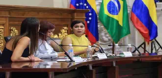 Venezuela, Colombia y Brasil instalan un encuentro parlamentario