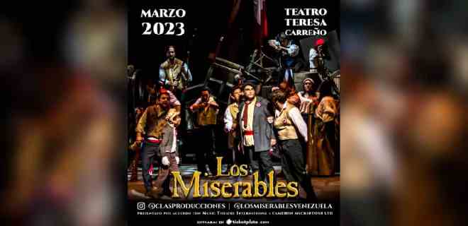 El musical «Los Miserables» regresa a Venezuela en marzo
