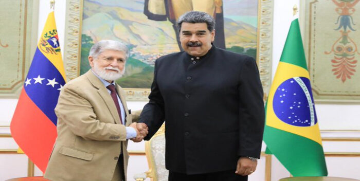 Maduro recibe a funcionario brasileño para acentuar relaciones bilaterales