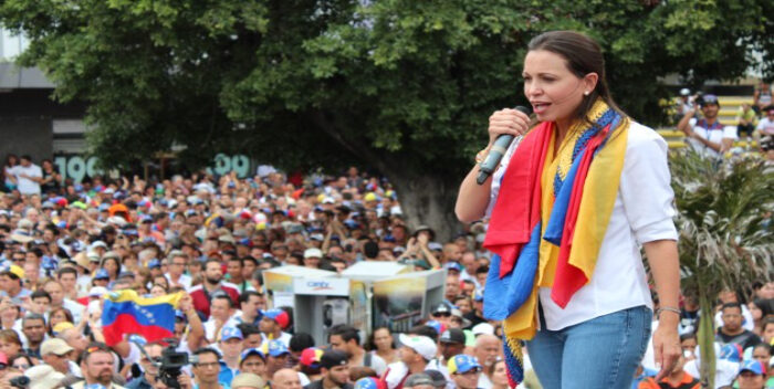 María Corina Machado inició en Mérida su gira por Venezuela