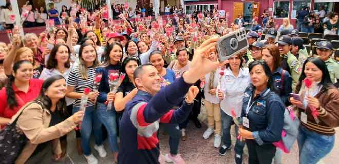 Alcalde Jesús Araque festejó Día Internacional de La Mujer