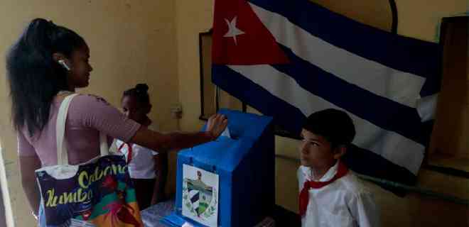 Un 70% de participación electoral en Cuba, menos que en 2018