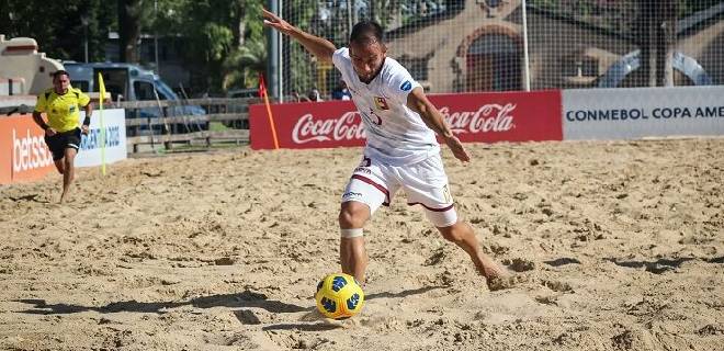 Vinotinto pierde y se le complica su estadía en la Copa América de playa