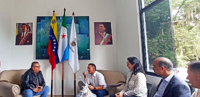 Alcaldía de Libertador recibió al Director de Control de Estados y Municipios de la CGR 