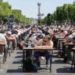 París bate el récord del dictado más grande del mundo