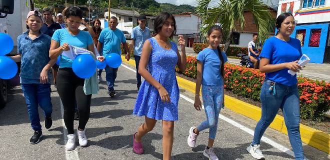 Alcaldía brindó atención a niños autistas en Santa Elena de Arenales