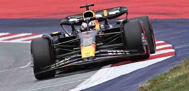Verstappen saldrá primero en la carrera sprint de Austria
