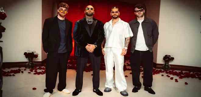 Maluma junto a Nicky Jam y The Chainsmokers estrenan «Celular»