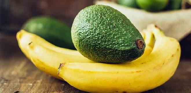 Plátano y aguacate reducen el riesgo cardiovascular