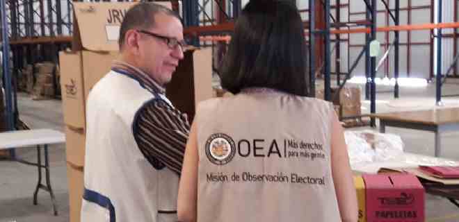 Misión de observación de la OEA inicia su trabajo en El Salvador por las elecciones