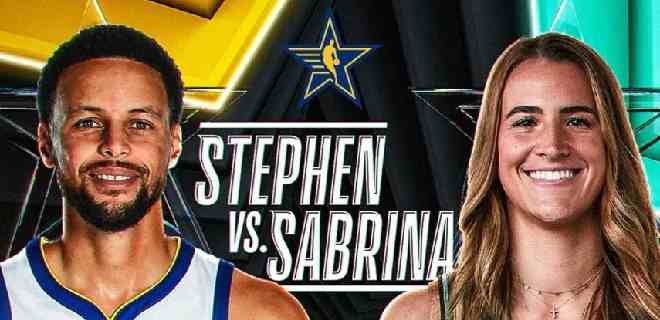 El All-Star de NBA apuesta por un «Stephen contra Sabrina»