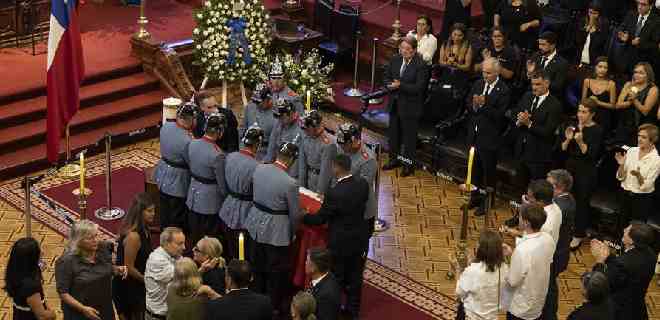 Funeral de Estado del expresidente Piñera