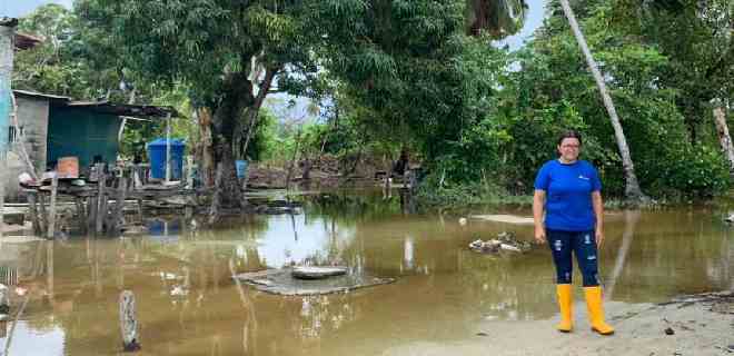 Falta de canalización de los ríos genera inundaciones en Palmarito