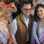 Alcalde Jesús Araque coronó a Anyi Aparicio Reina de los Medios de Comunicación