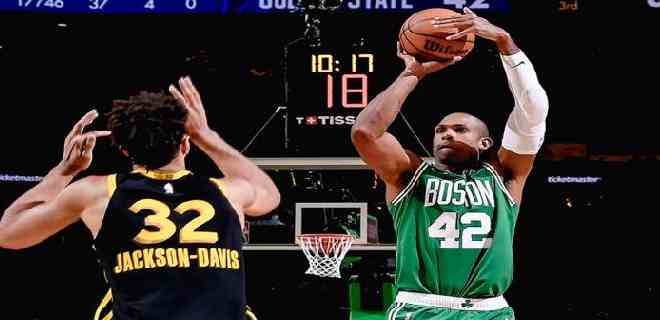 Celtics aplastó a los Warriors en una primera mitad histórica de la NBA