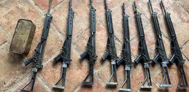 Ceofanb incauta armas de guerra en el estado Aragua