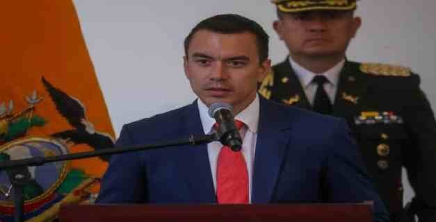 Daniel Noboa defendió la irrupción policial a la Embajada de México