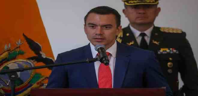 Daniel Noboa defendió la irrupción policial a la Embajada de México