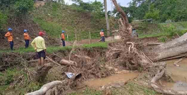 Reportan varias afectaciones por las lluvias en Trujillo